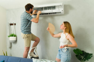 This is a picture for a blog about hiring an ac service company.