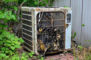 This is a picture for a blog about having an air conditioning repair emergency.